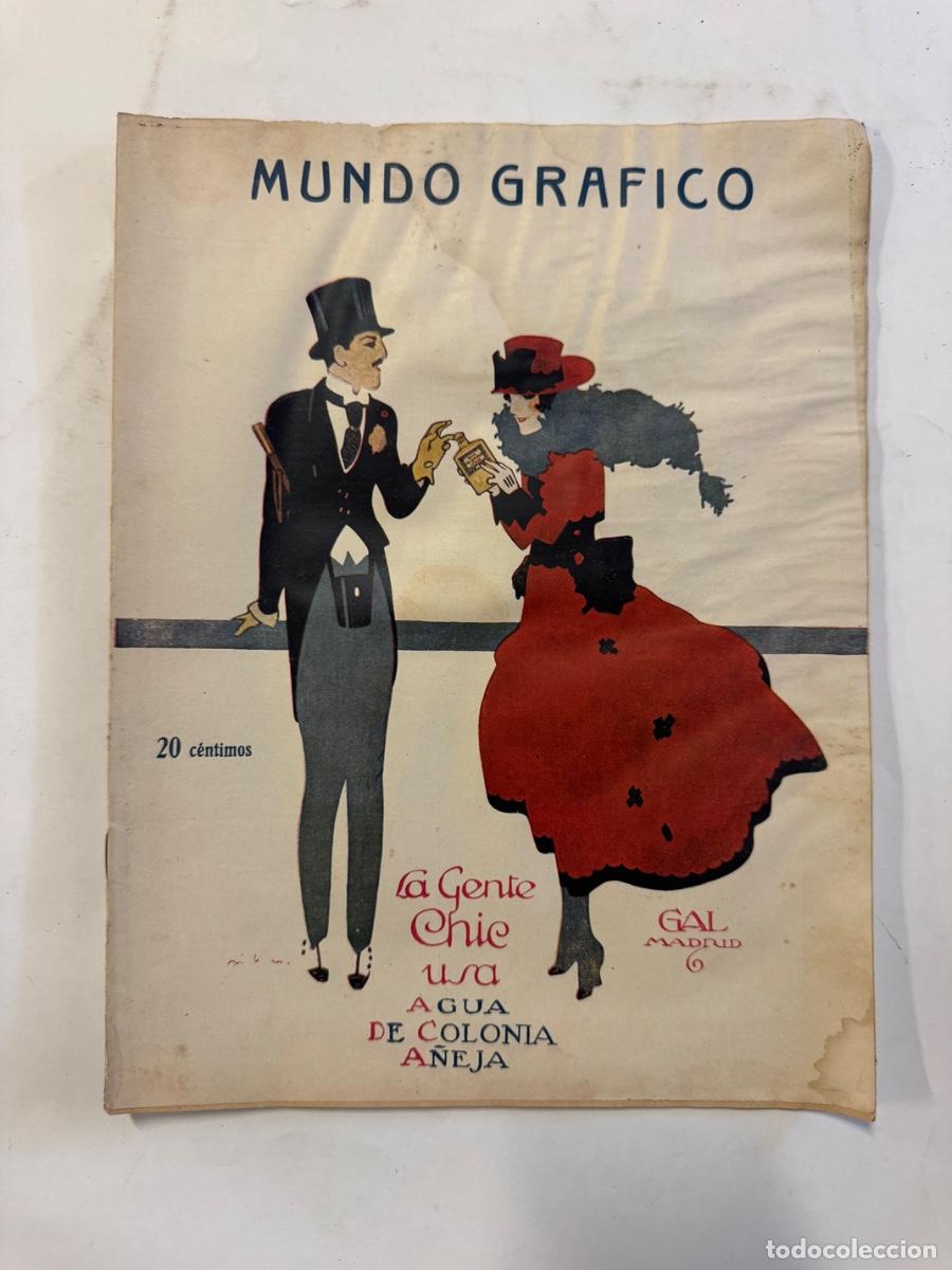 Collection Magazines and Newspapers: Revista Mundo Grafico, A&ntilde;o 1917, Manresa, Valencia, Tarragona