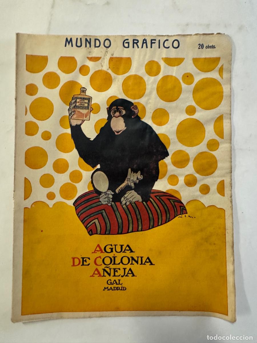 Collection Magazines and Newspapers: Revista Mundo Grafico, A&ntilde;o 1917, Alicante, San Sebastian, Guerra