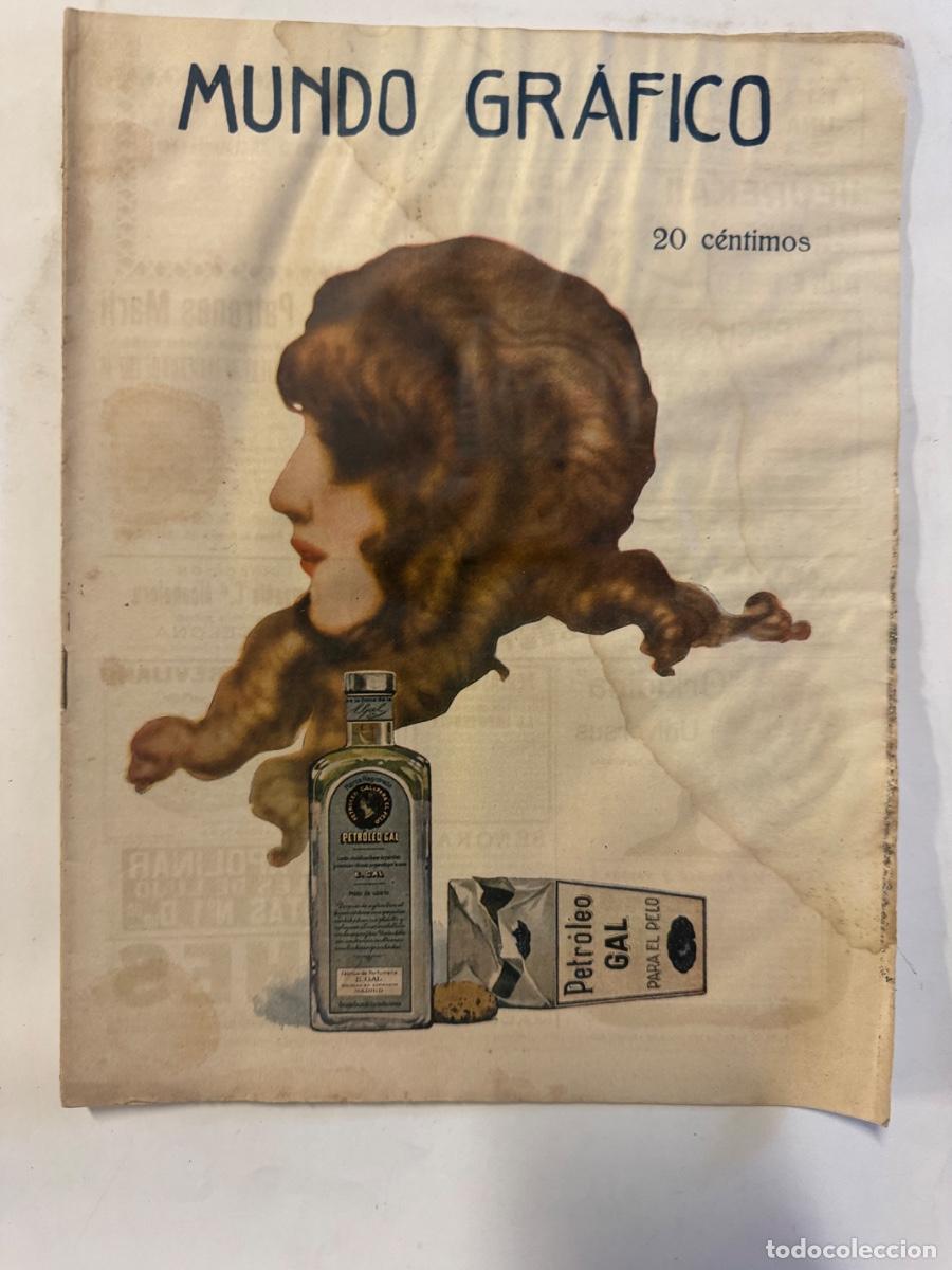 Collection Magazines and Newspapers: Revista Mundo Grafico, A&ntilde;o 1917, Cartagena, Barcelona