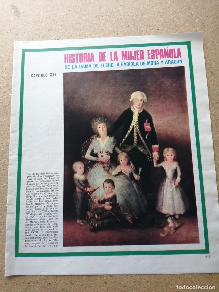 Coleccionismo de Revistas y Peri&oacute;dicos: FASCICULO HISTORIA DE LA MUJER ESPA&Ntilde;OLA (REVISTA SEMANA) CAPITULO XXX. DE LA DAMA DE ELCHE A FABIOLA