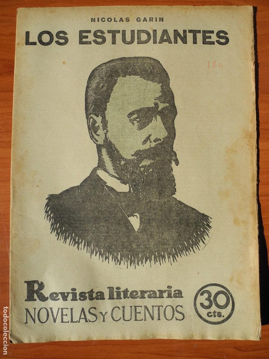 Colecionismo de Revistas e Jornais: Los estudiantes. Nicol&aacute;s Gar&iacute;n. Revista literaria n. 180 Junio 1932