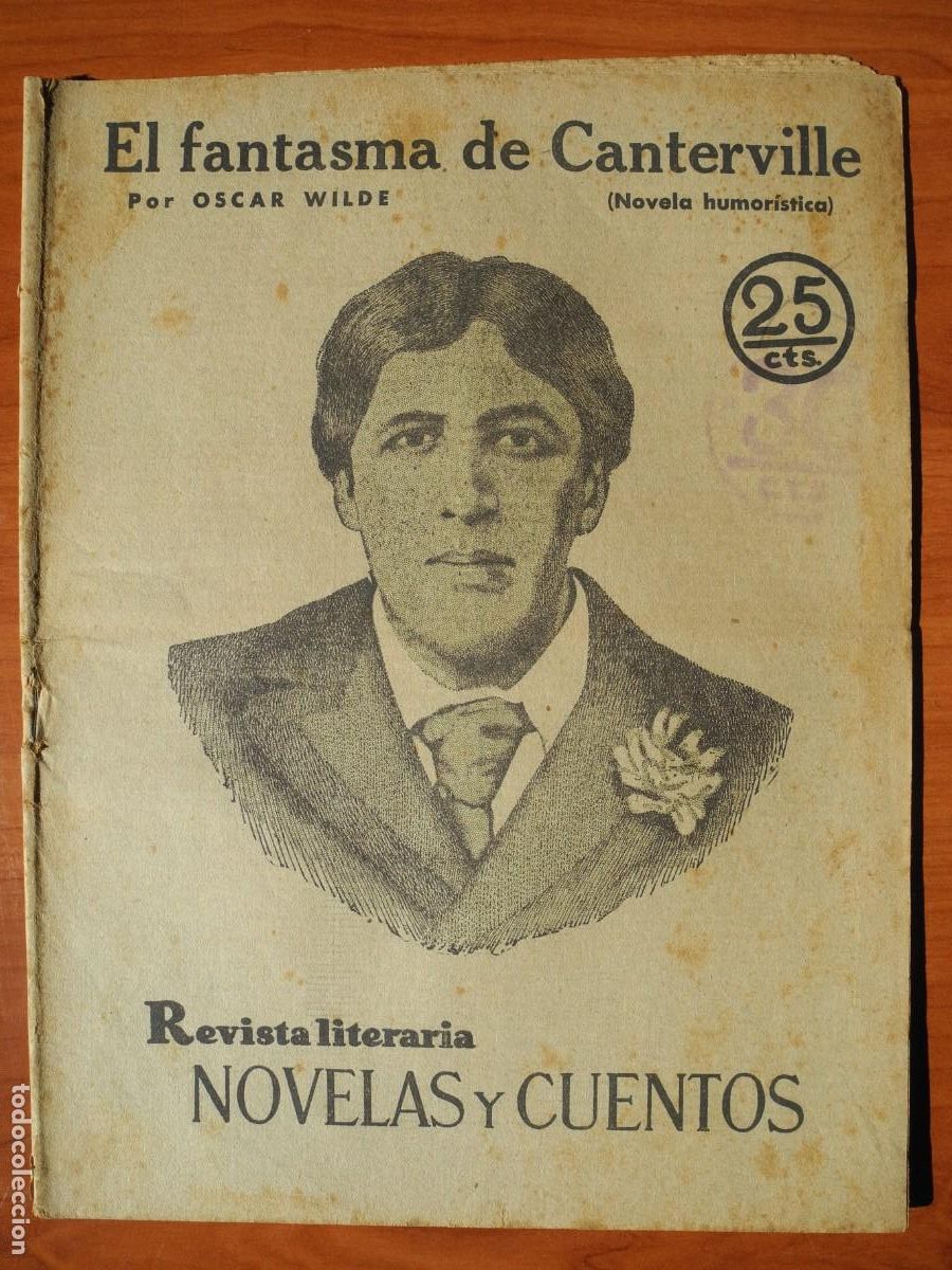 Coleccionismo de Revistas y Peri&oacute;dicos: El fantasma de Canterville. Oscar Wilde. Revista literaria n. 140 Septiembre 1931