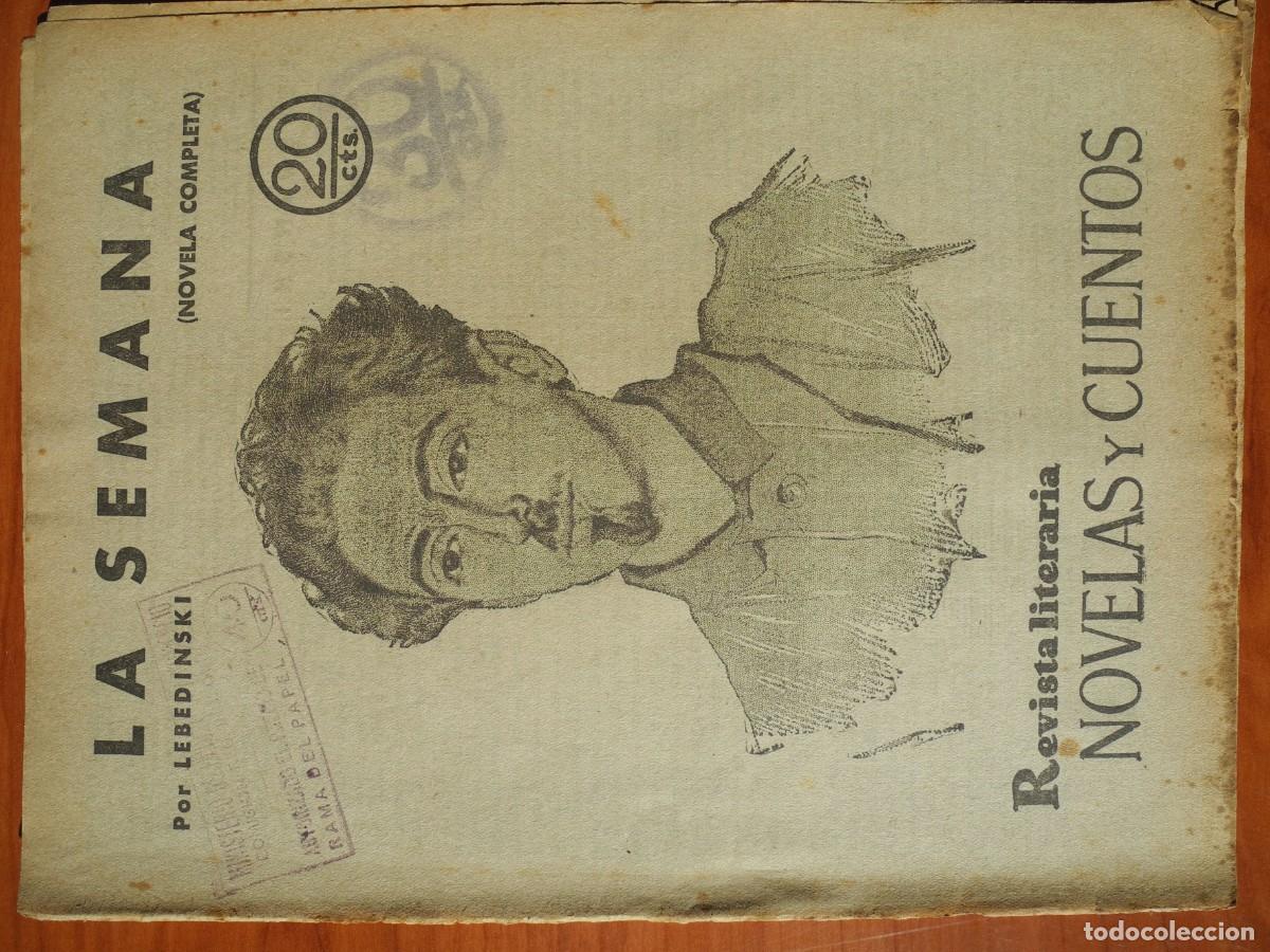 Coleccionismo de Revistas y Peri&oacute;dicos: La semana. Lebedinski. Revista literaria n. 60 Febrero 1930