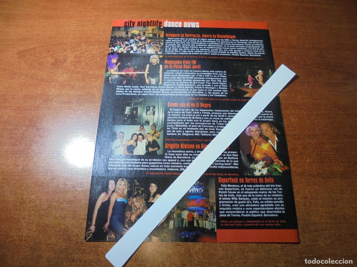 Coleccionismo de Revistas y Peri&oacute;dicos: RETAL 2000. BARCELONA: LA TERRRAZZA. MEGAAPLEC. BRIGITTE NIELSEN EN AIRE SALA DIANA. TORRES DE &Aacute;VILA