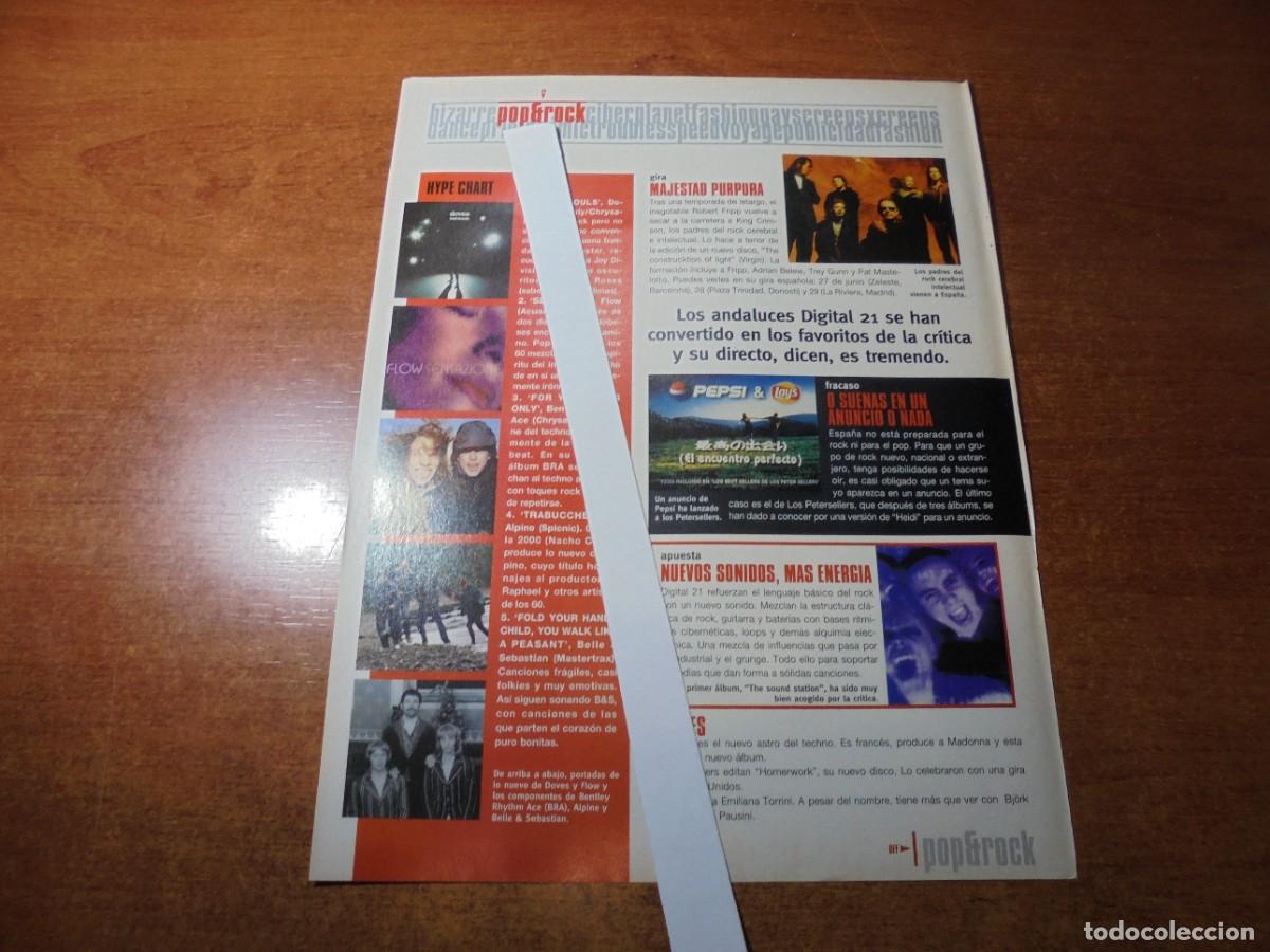 Coleccionismo de Revistas y Peri&oacute;dicos: RETAL 2000. KING KRIMSON, ROCK CEREBRAL E INTELECTUAL. LOS PETERSELLERS. DIGITAL 21.