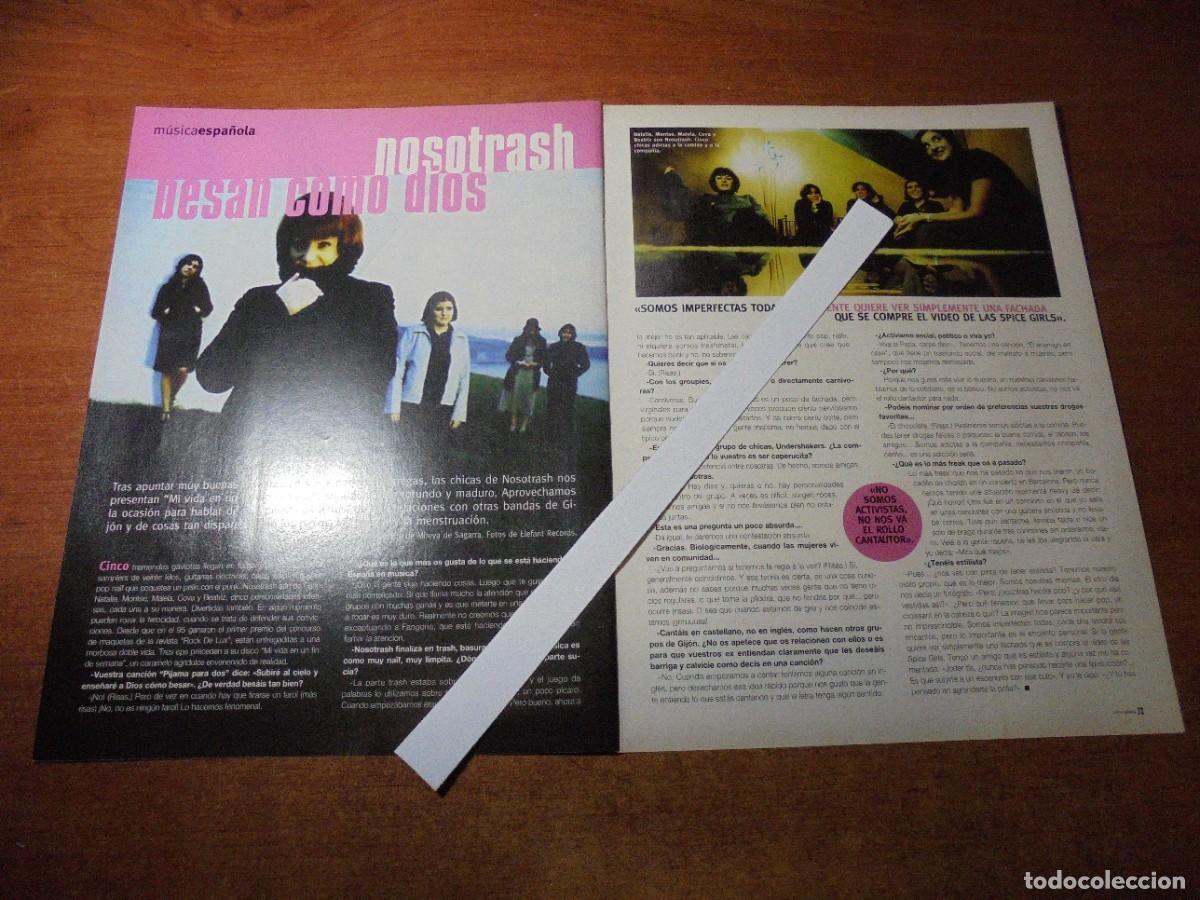 Coleccionismo de Revistas y Peri&oacute;dicos: RETAL 2000. GIJ&Oacute;N. M&Uacute;SICA ESPA&Ntilde;OLA: NOSOTRASH, ENTREVISTA.