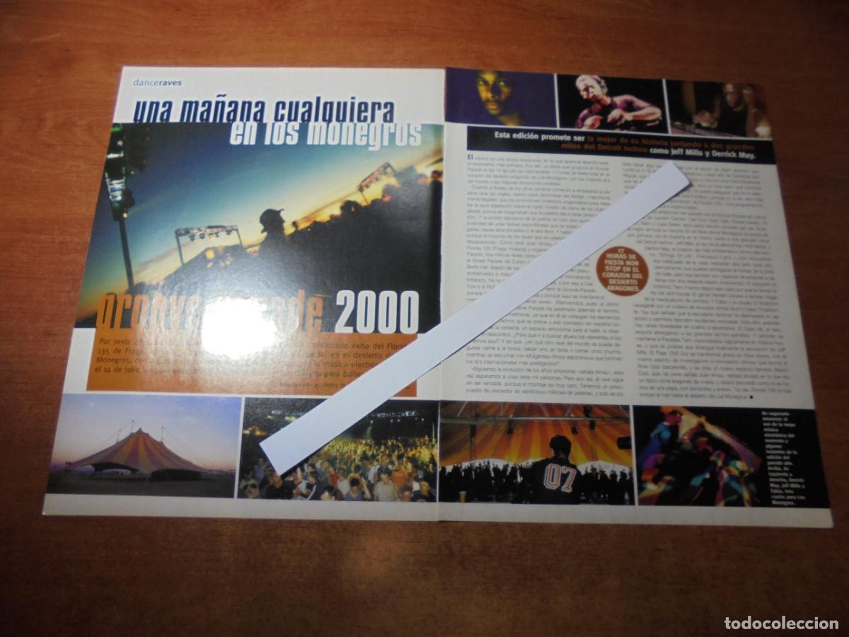 Coleccionismo de Revistas y Peri&oacute;dicos: RETAL 2000. RAVE GROOD PARADE EN LOS MONEGROS. JUAN ARNAU, ORGANIZ (CLUB FLORIDA 135, FRAGA, HUESCA)