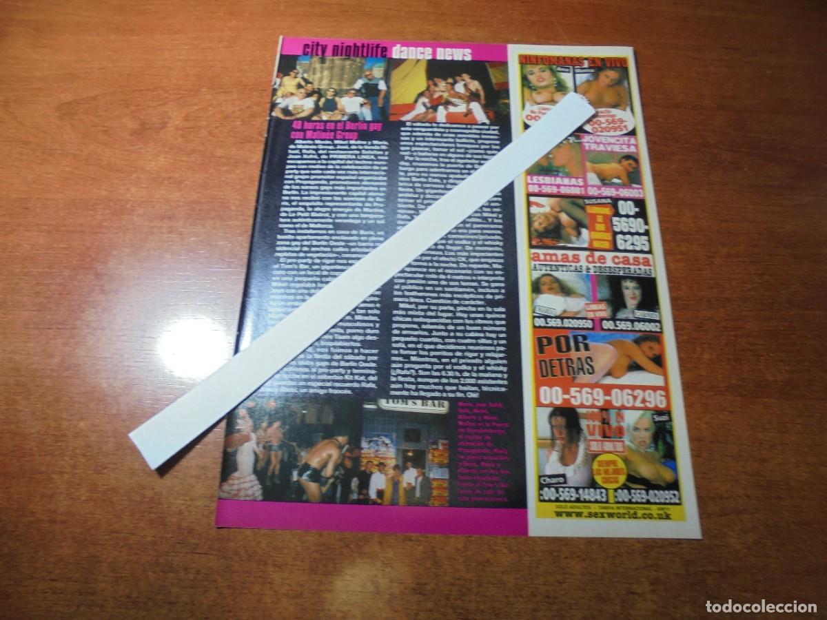 Coleccionismo de Revistas y Peri&oacute;dicos: RETAL 2000. 48 HORAS EN EL BERLIN GAY CON MATIN&Eacute;E GROUP
