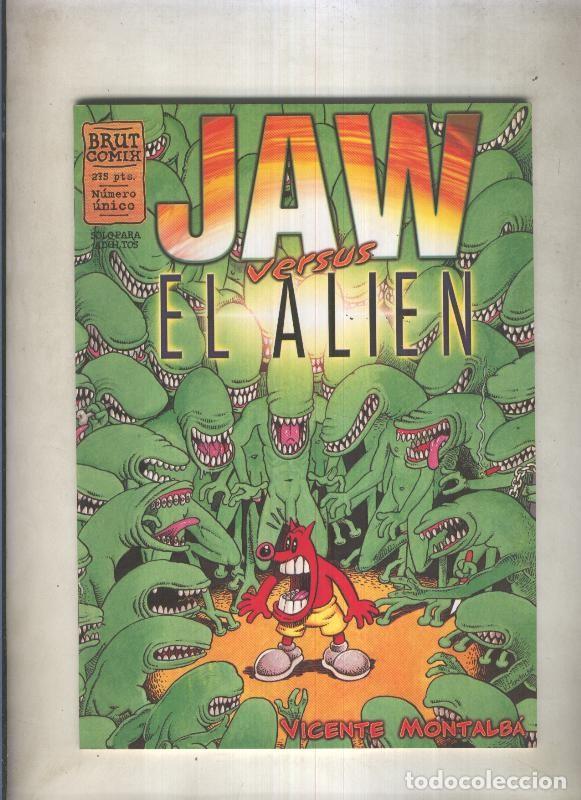 Collection Magazines and Newspapers: Brut Comix: Jaw versus El Alien - Vicente Montalba