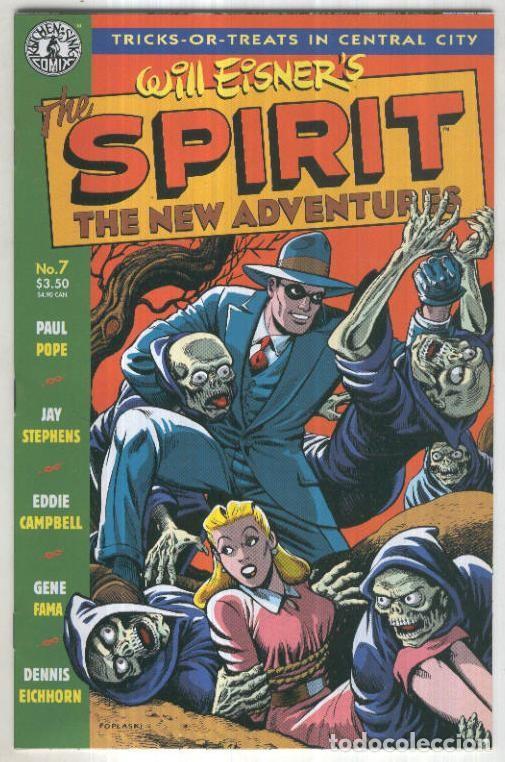 Colecionismo de Revistas e Jornais: THE SPIRIT: THE NEW ADVENTURES, Vol.1: Numero 07 (Kitchen Sink Comix) - Will Eisner