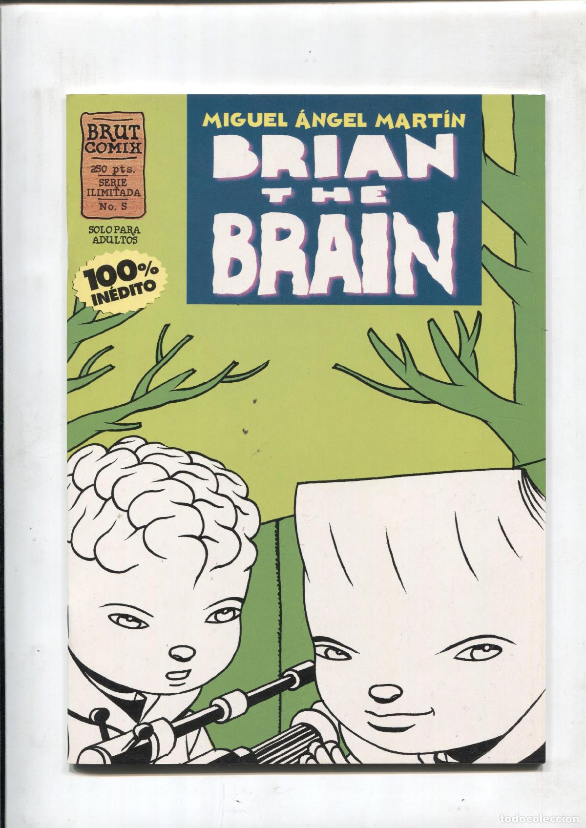 Sammeln von Zeitschriften und Zeitungen: Brut Comix : Brian The Brain numero 5 - Miguel Angel Martin
