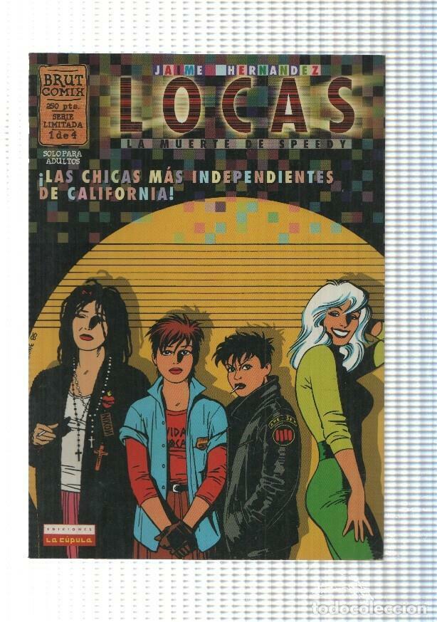 Collection Magazines and Newspapers: Brut Comix: Locas num 1 de 4, la muerte de Speedy por Jaime Hernandez - NULL