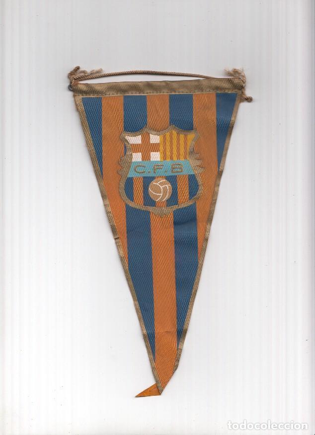 Coleccionismo de Revistas y Peri&oacute;dicos: BANDERIN: FC BARCELONA - Ilustracion del escudo y los colores del FC Barcelona - VARIOS