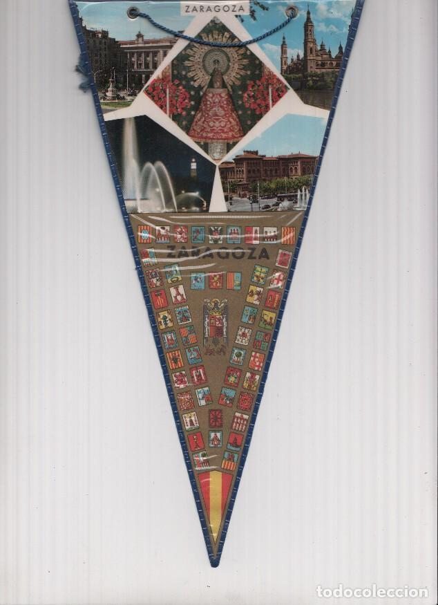 Coleccionismo de Revistas y Peri&oacute;dicos: Banderin: ZARAGOZA - Diferentes vistas de la localidad Virgen del Pilar, Pilarica - VARIOS