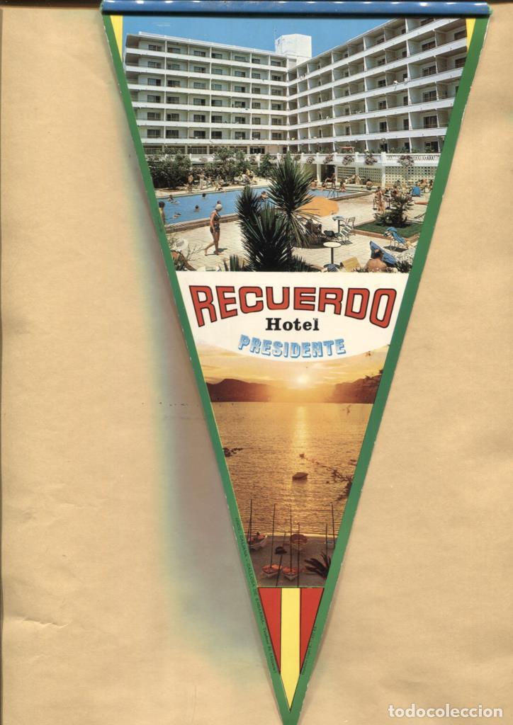 Coleccionismo de Revistas y Peri&oacute;dicos: Banderin: Benidorm y Hotel Presidente -