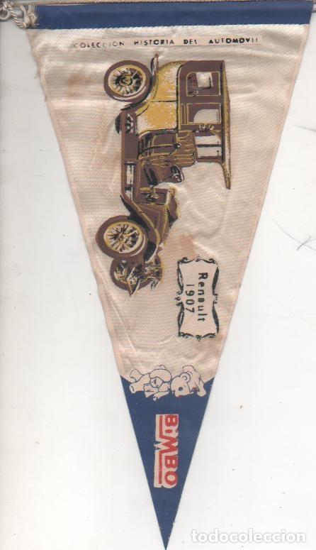 Coleccionismo de Revistas y Peri&oacute;dicos: Banderin E00170: Banderin Colecci&oacute;n Historaia del Automovil, Renault 1907 - NULL