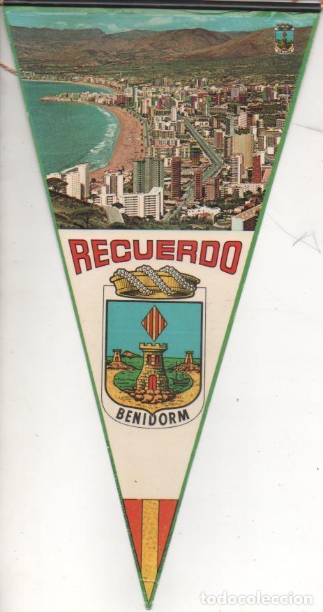 Coleccionismo de Revistas y Peri&oacute;dicos: Banderin E00246: Recuerdos de Benidorm - NULL