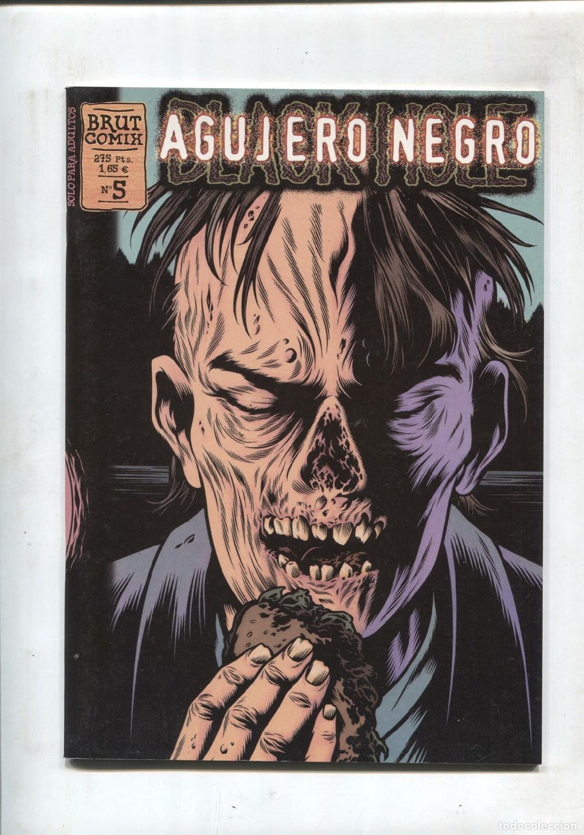 Collezionismo di Riviste e Giornali: Brut Comix: Agujero negro numero 05: Cena al aire libre - Charles Burns