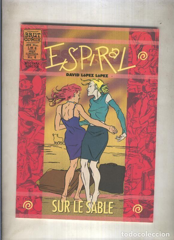 Coleccionismo de Revistas y Peri&oacute;dicos: Brut Comix: Espiral numero 4: sur le sable - David Lopez Lopez