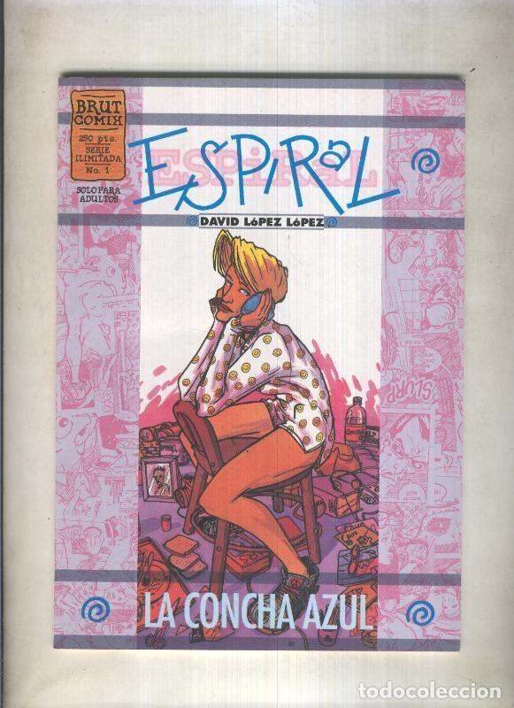 Sammeln von Zeitschriften und Zeitungen: Brut Comix: Espiral numero 1: La concha azul - David Lopez Lopez