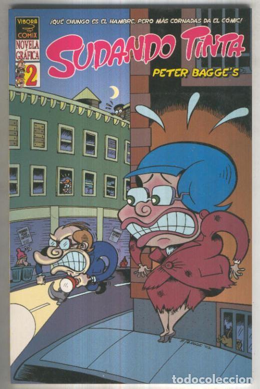 Collection Magazines and Newspapers: SUDANDO TINTA, No.02: Aqui llega el dibujante sin Tacha (Vibora Comix) - Peter Bagge