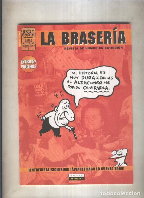 Colecionismo de Revistas e Jornais: Coleccion Brut Comix de la Cupula: La braseria numero 3 - Varios