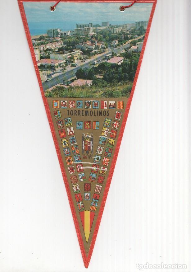 Coleccionismo de Revistas y Peri&oacute;dicos: BANDERIN: TORREMOLINOS - Vista aerea de Torremolinos - Varios