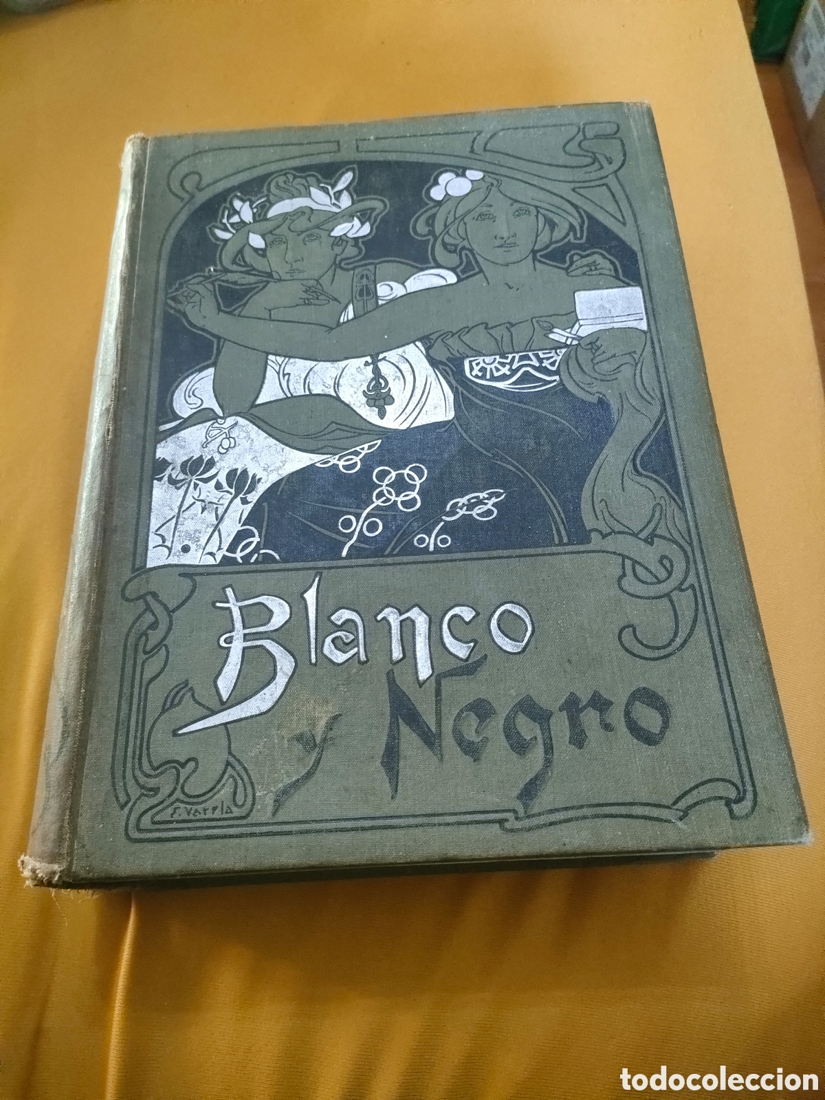 Colecionismo de Revistas e Jornais: Libro blanco y negro a&ntilde;os 1902