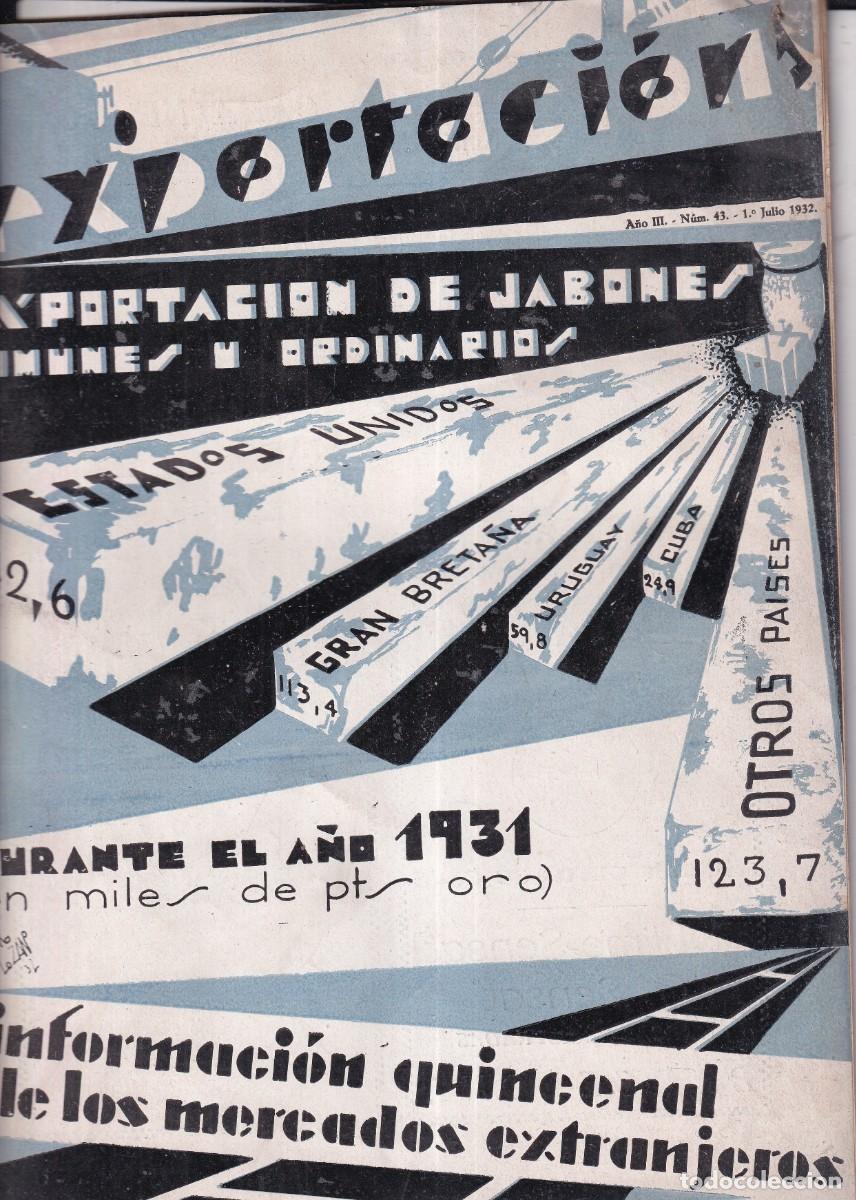 Collection Magazines and Newspapers: Revista exportaci&oacute;n de jabones. etc. 1932 A&ntilde;o III num 43 publicidad. Naranjas