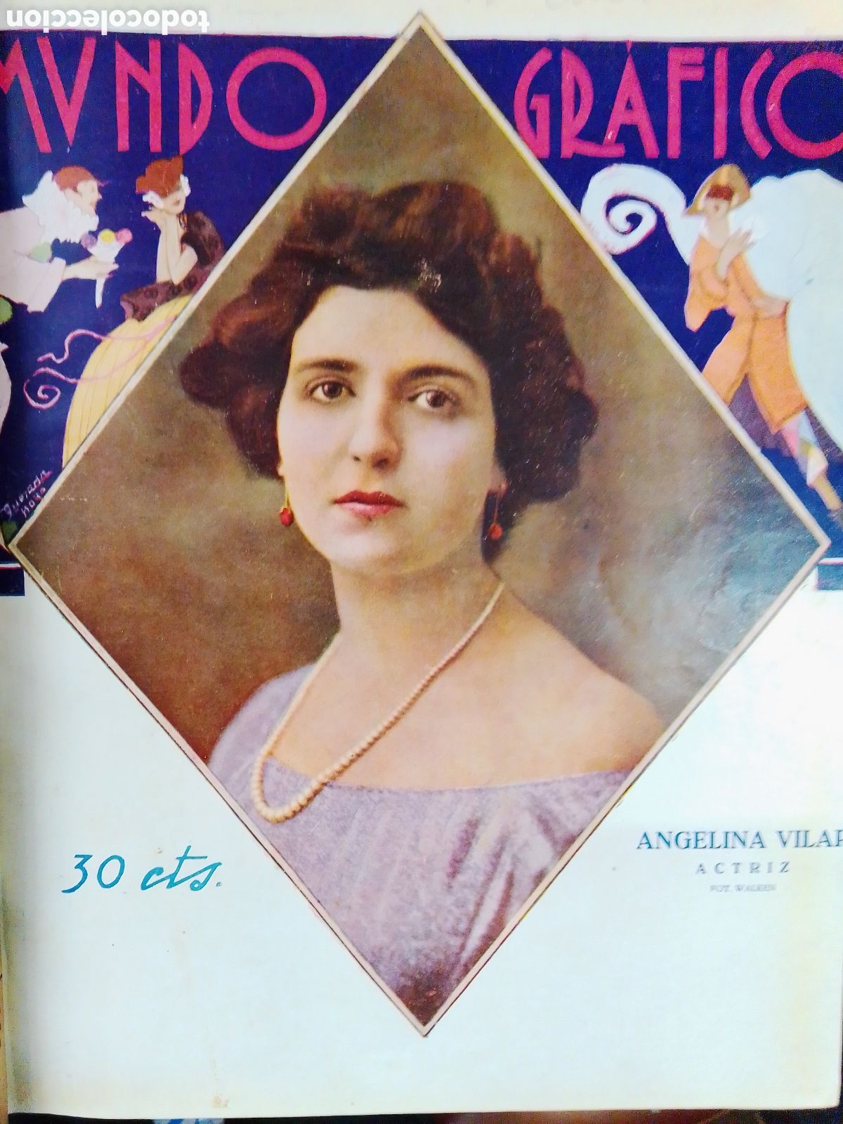 Coleccionismo de Revistas y Peri&oacute;dicos: MUNDO GRAFICO. REVISTA. NUM. 740 AL 763. ENERO A JUNIO DE 1926.