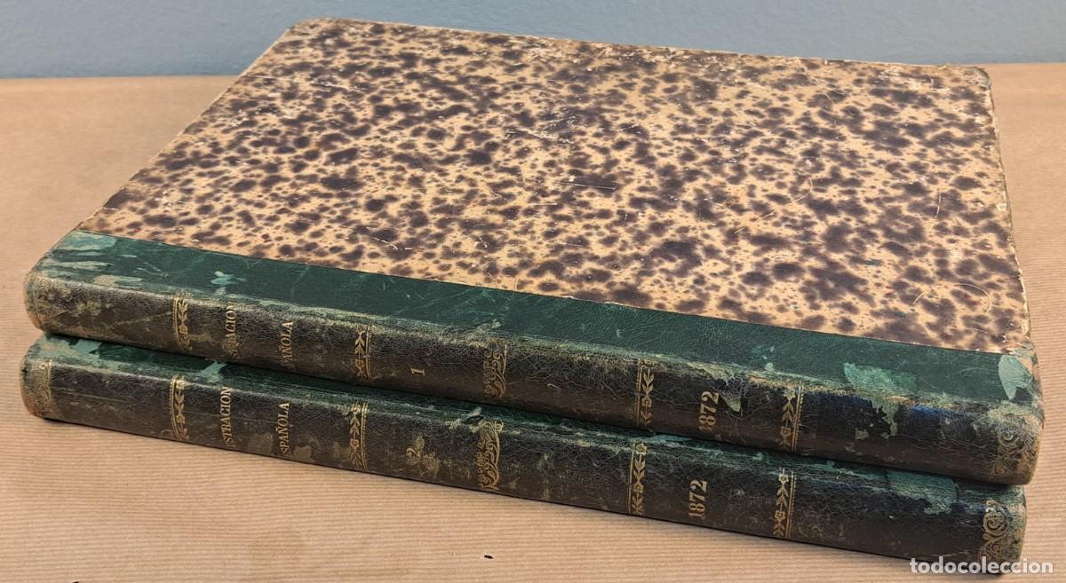 Coleccionismo de Revistas y Peri&oacute;dicos: La ilustraci&oacute;n Espa&ntilde;ola y Americana a&ntilde;o 1872 en 2 tomos