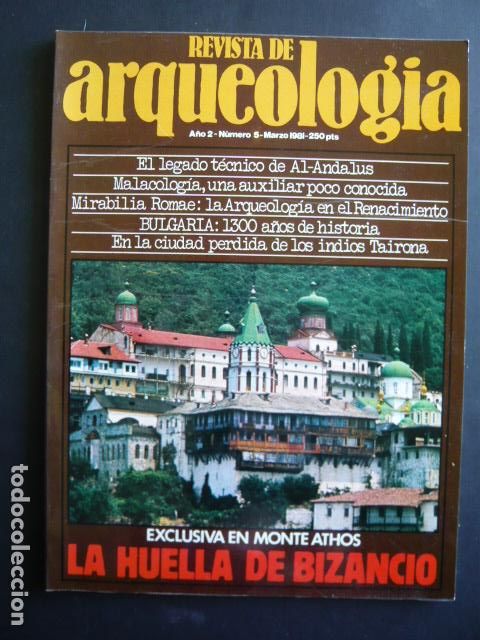 Collection Magazines and Newspapers: REVISTA DE ARQUEOLOGIA A&Ntilde;O 2 N&ordm; 5 MARZO 1981