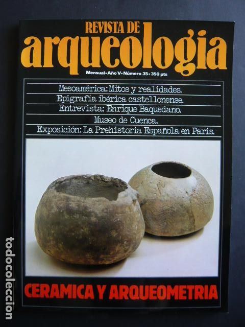 Coleccionismo de Revistas y Peri&oacute;dicos: REVISTA DE ARQUEOLOGIA A&Ntilde;O 5 N&ordm; 35