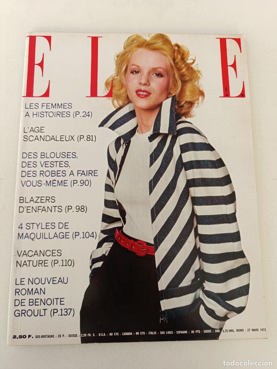 Coleccionismo de Revistas y Peri&oacute;dicos: Revista ELLE 1371 Jesucristo Superstar Judith Magre Dany Carrel Jacques Dufilho Pierre Cl&eacute;menti B.B.