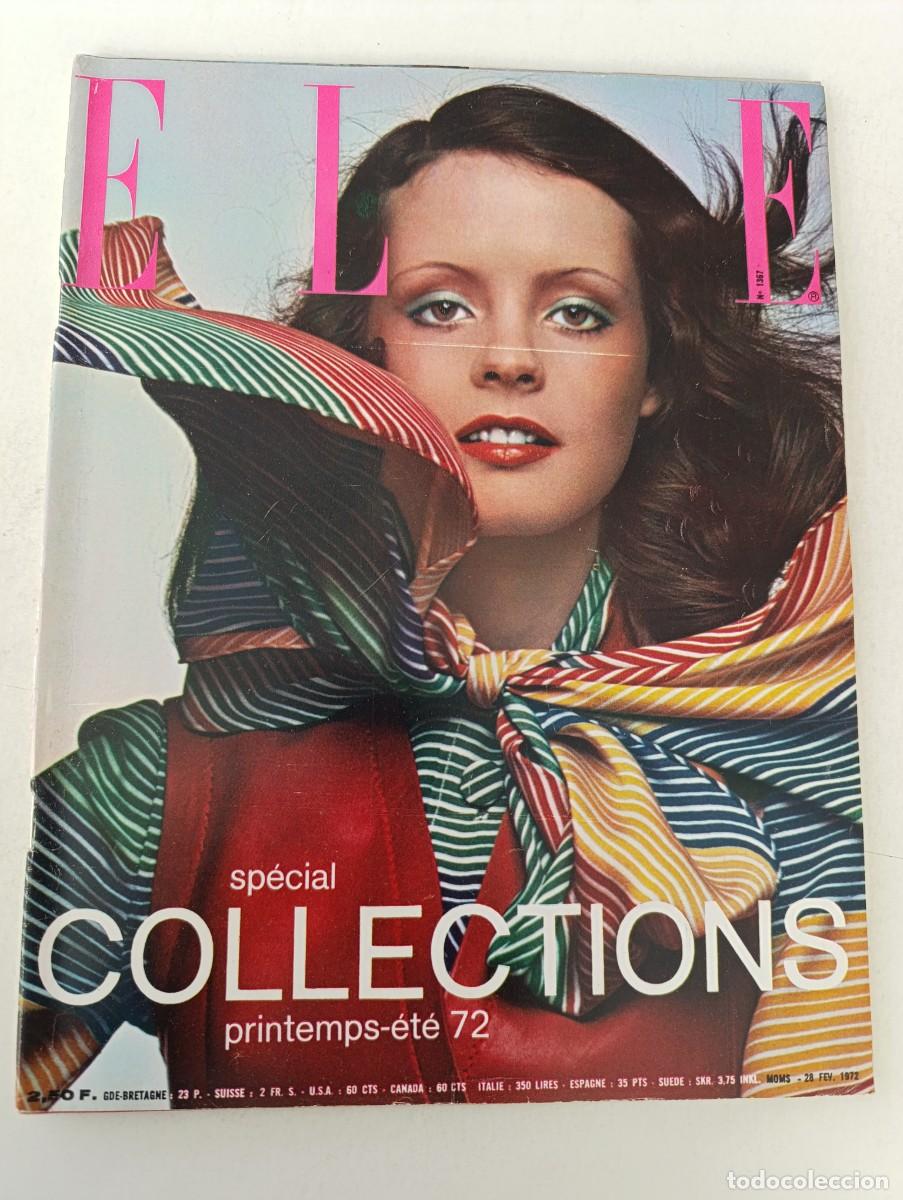 Coleccionismo de Revistas y Peri&oacute;dicos: Revista ELLE 1367 Zizi Jeanmaire Yves Saint Laurent Fran&ccedil;oise Arnoul Annie Girardot Jacques Chazot