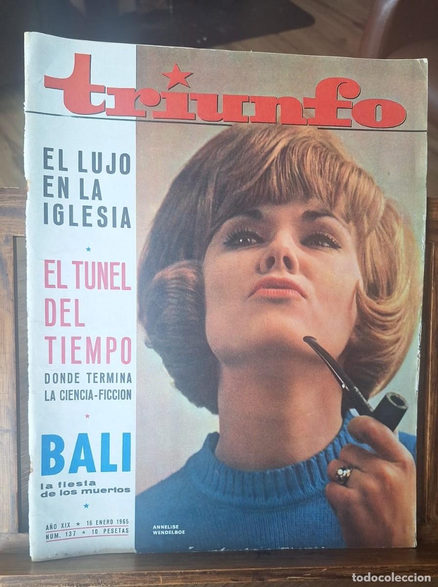 Coleccionismo de Revistas y Peri&oacute;dicos: Revista TRIUNFO N&uacute;mero 107