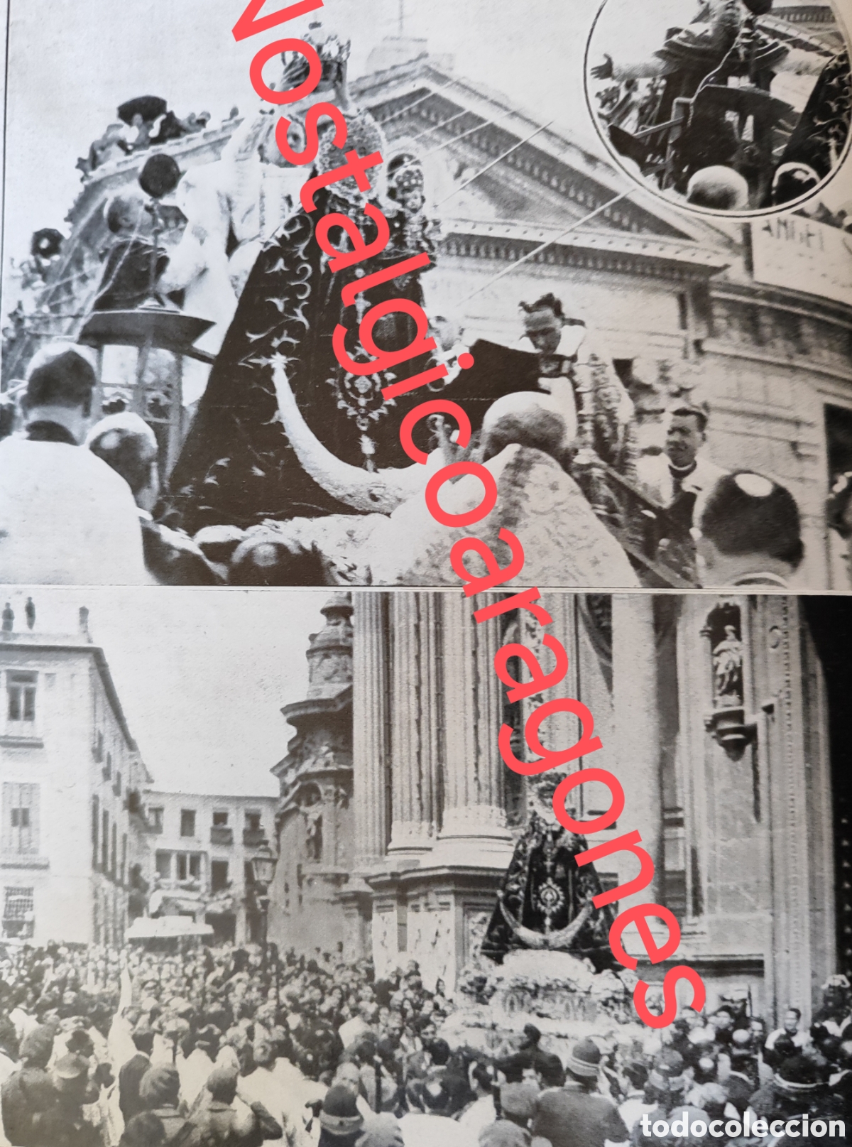 Coleccionismo de Revistas y Peri&oacute;dicos: Murcia V Fuensanta Obispo Frutos Valiente foto revista princ siglo XX 192B