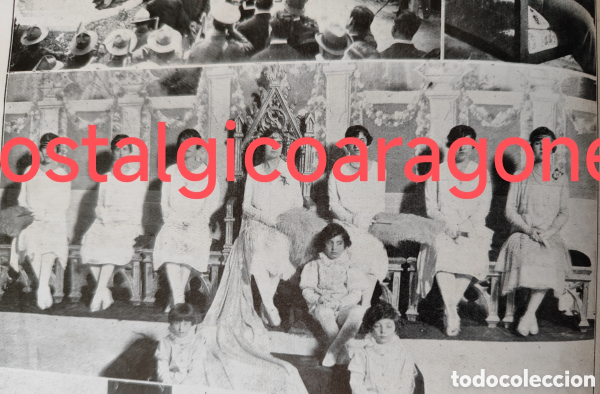 Coleccionismo de Revistas y Peri&oacute;dicos: Murcia fiesta floral Reina Josefina Espinosa Vara foto revista princ siglo XX 192B