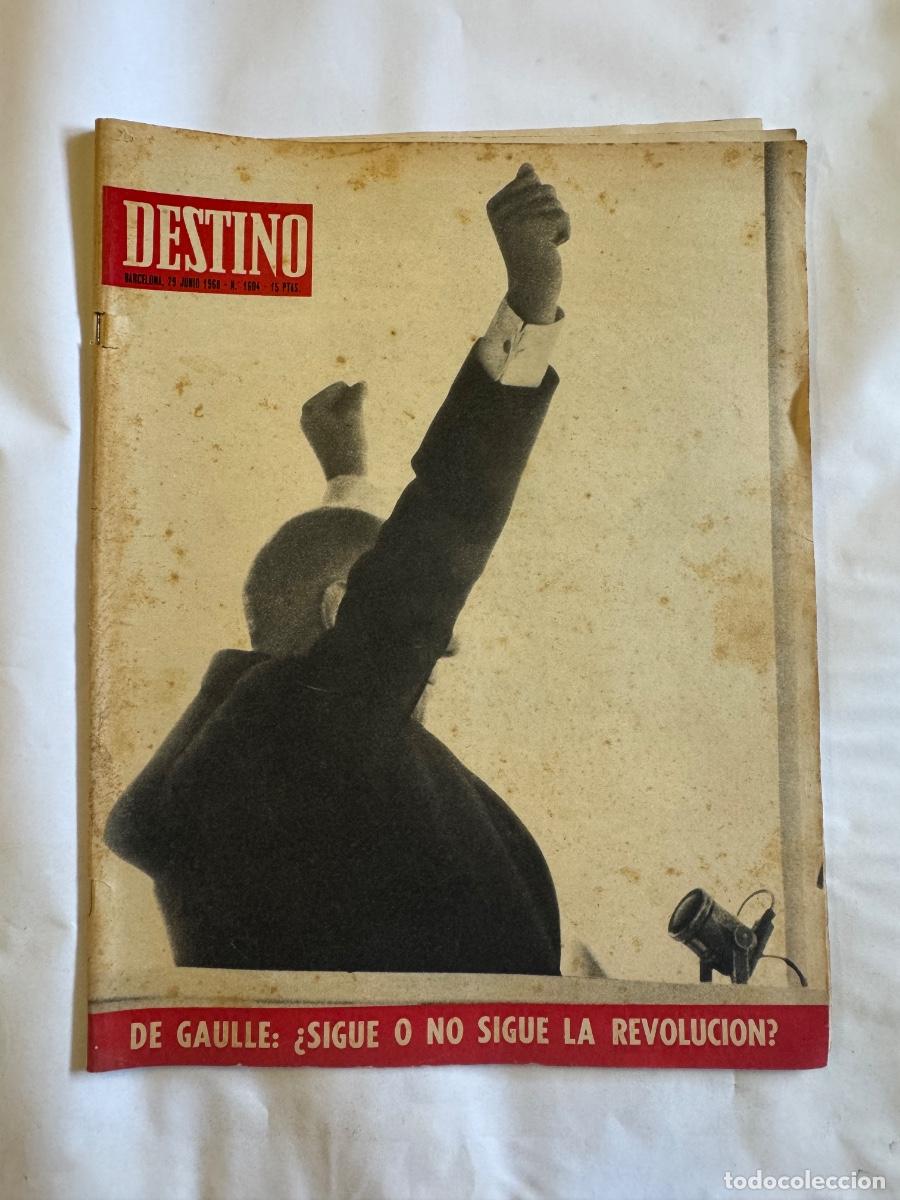 Colecionismo de Revistas e Jornais: Revista Destino, A&ntilde;o 1968, Revolucion, Primer Automobil, Holanda