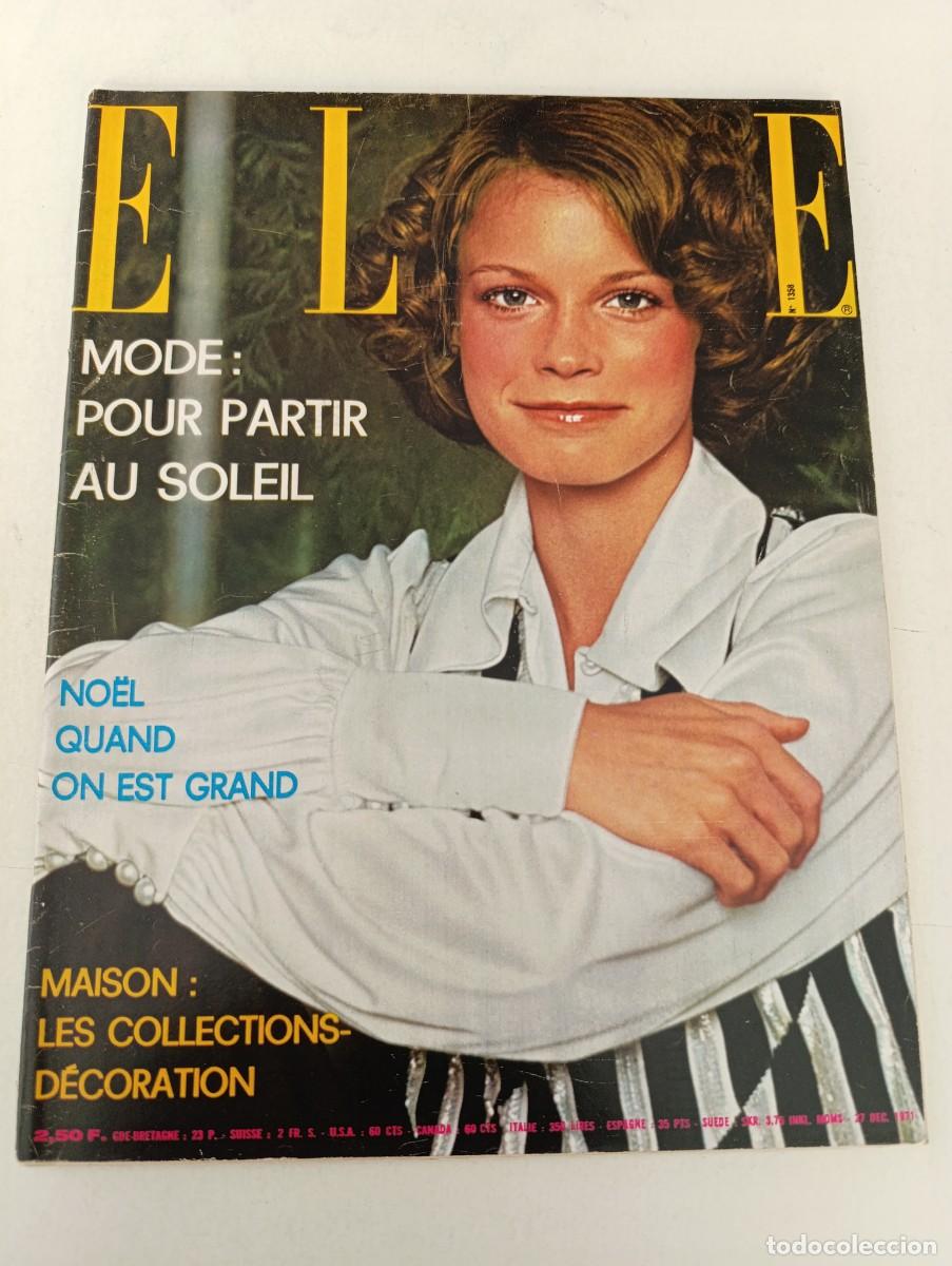 Coleccionismo de Revistas y Peri&oacute;dicos: Revista ELLE 1358 Liza Minnelli Judy Garland Amanda Lear Sylvie Vartan Michel Piccoli Alice Sapritch