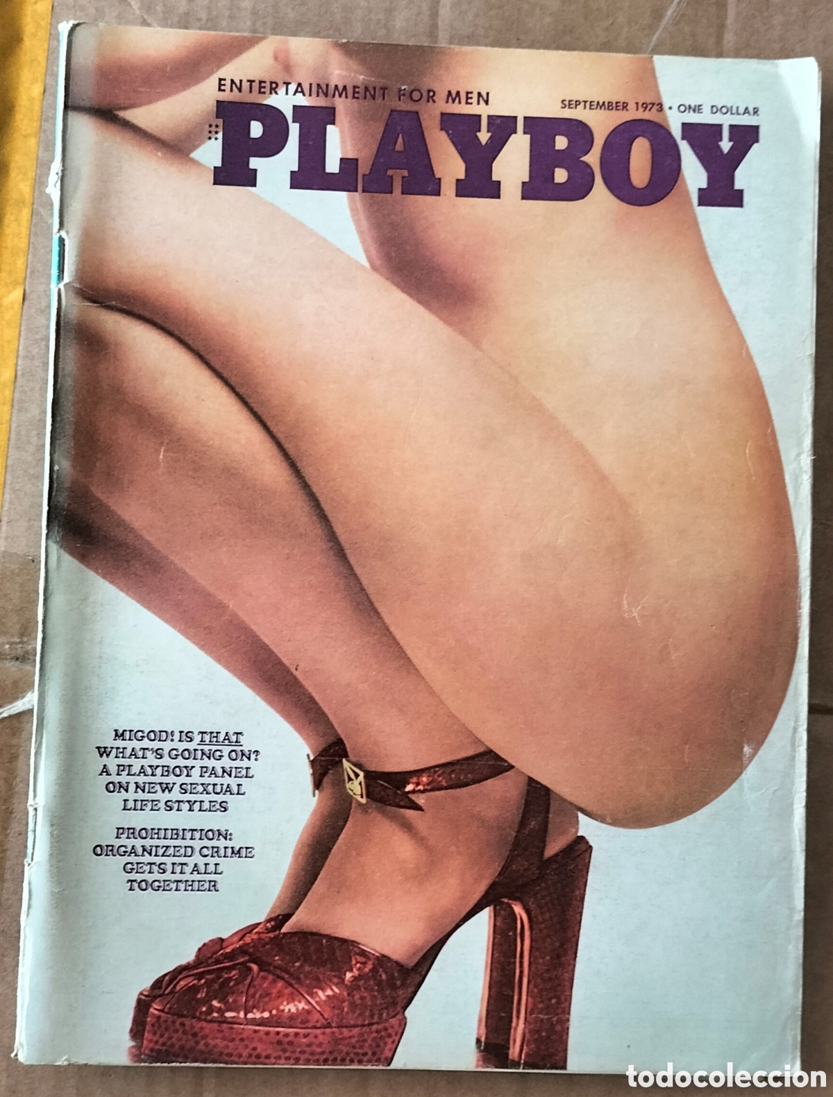Colecionismo de Revistas e Jornais: Revista Playboy americana.1973