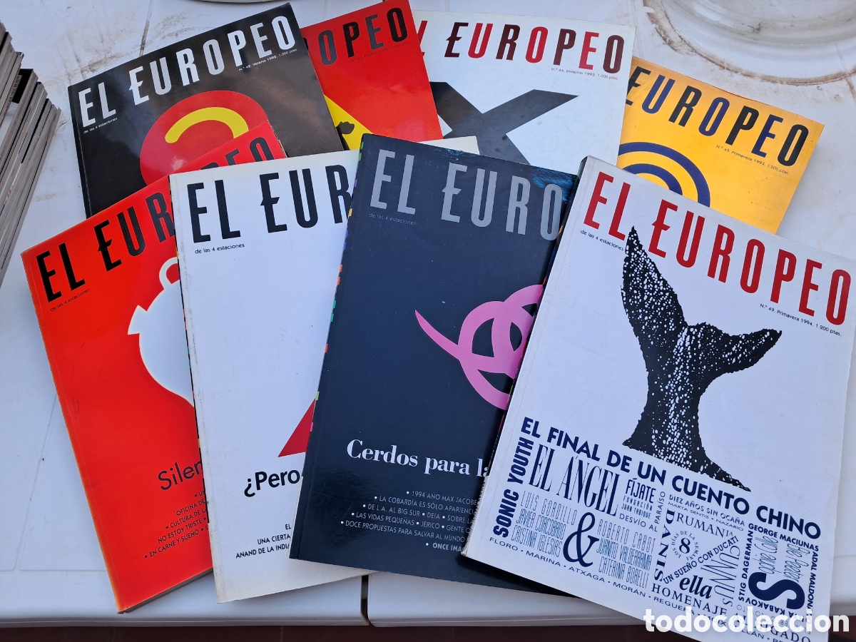 Collectionnisme de Revues et Journaux: El Europeo coleccion