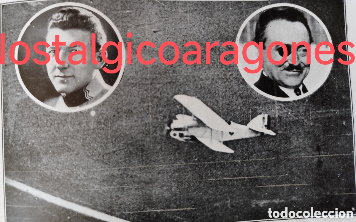Colecionismo de Revistas e Jornais: vuelo Paris New York aviadores fallecidos Nungesser y Coll foto revista princ siglo XX 192B