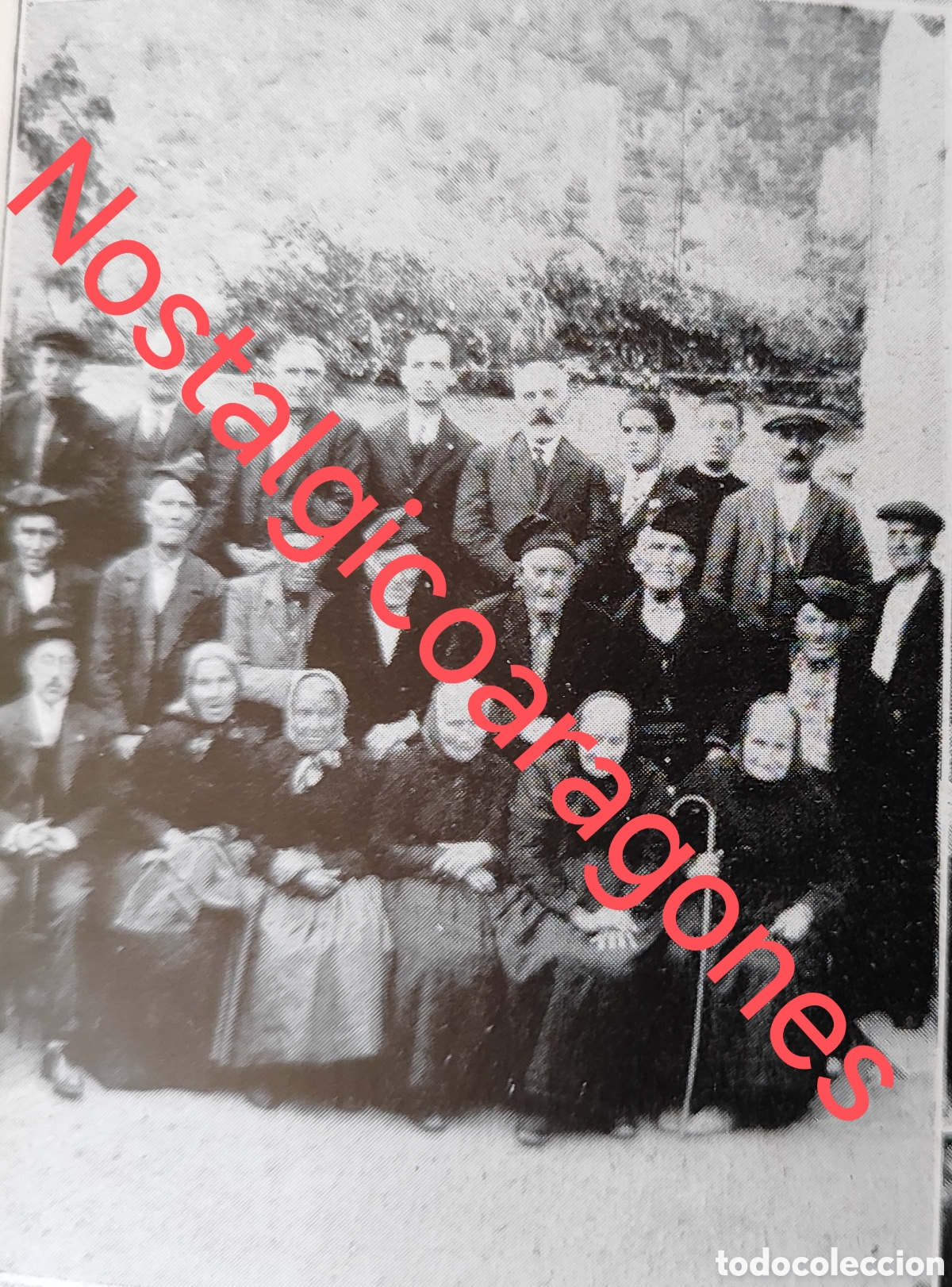 Coleccionismo de Revistas y Peri&oacute;dicos: Seri&ntilde;a Gerona homenaje vejez foto revista princ siglo XX 192B