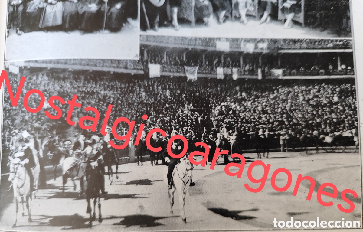 Coleccionismo de Revistas y Peri&oacute;dicos: Zaragoza corrida toros goyesca foto revista princ siglo XX 192B