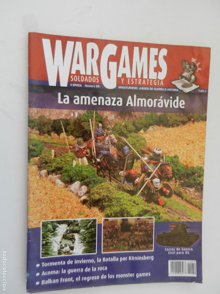 Collection Magazines and Newspapers: WARGAMES SOLDADOS Y ESTRATEGIA - LA AMENAZA ALMOR&Aacute;VIDE - REVISTA N&Uacute;MERO 59.