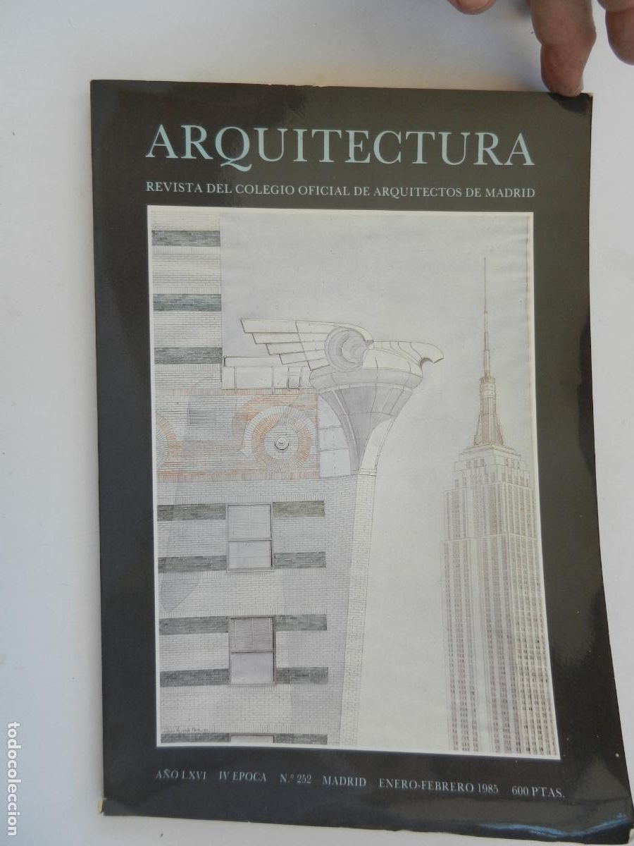 Coleccionismo de Revistas y Peri&oacute;dicos: ARQUITECTURA - REVISTA DEL COLEGIO OFICIAL DE ARQUITECTOS DE MADRID - N&ordm; 252 - ENERO/FEBRERO 1985.