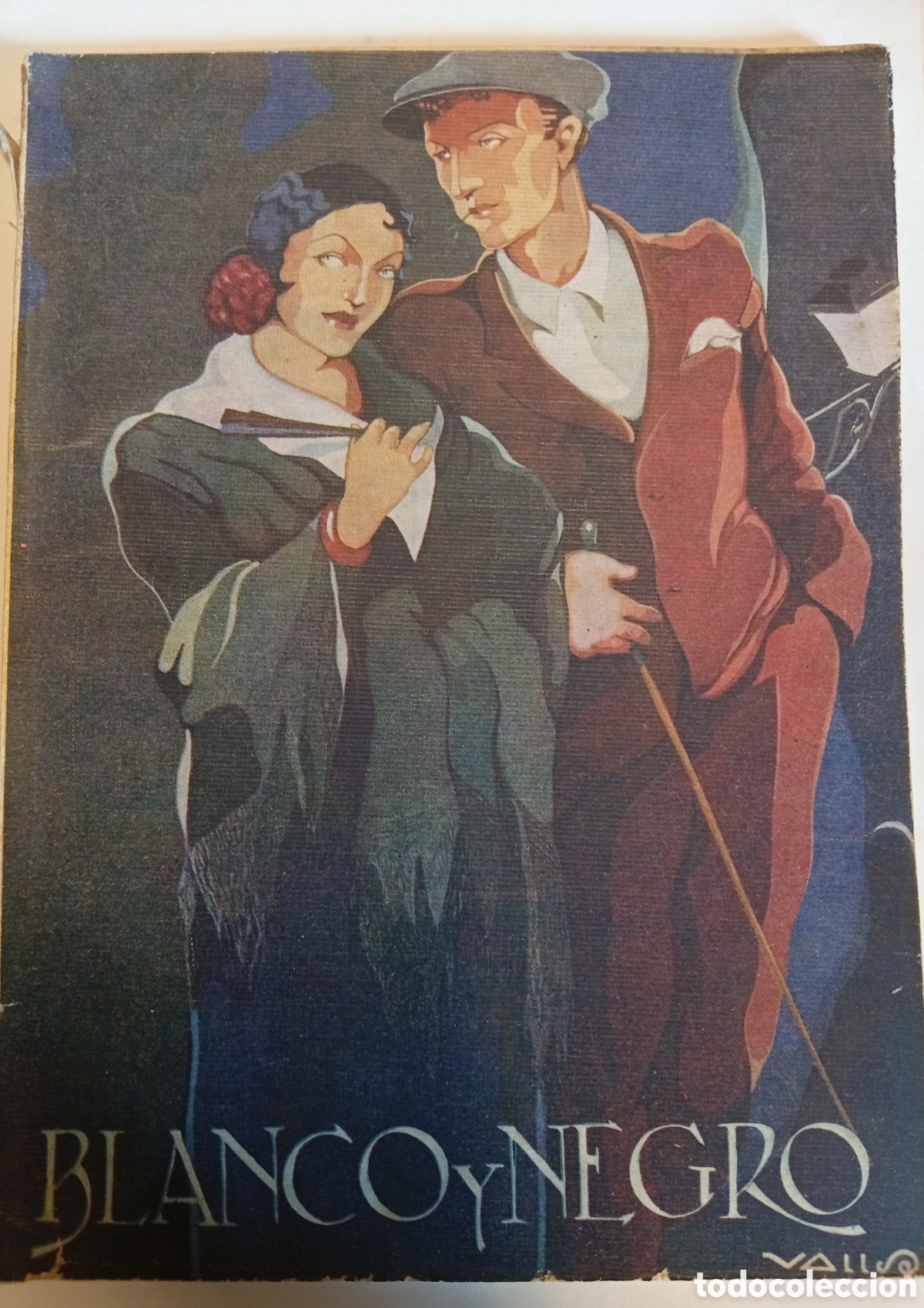 Coleccionismo de Revistas y Peri&oacute;dicos: Antigua revista Blanco y negro