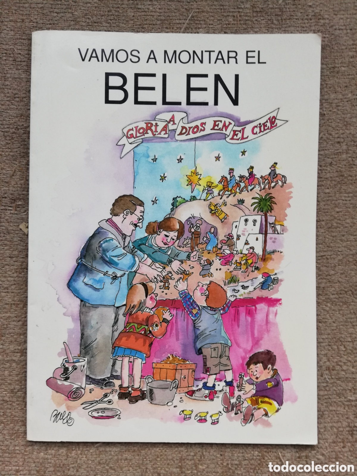 Collezionismo di Riviste e Giornali: Vamos a montar el Bel&eacute;n, por Baldomero Ferrer &rdquo;Baldo&rdquo;