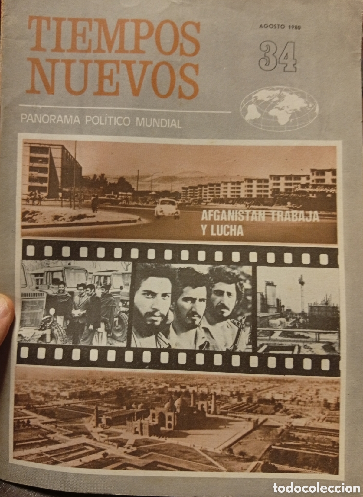 Coleccionismo de Revistas y Peri&oacute;dicos: Semanario pro sovi&eacute;tico vieja revista Nuevos tiempos panorama pol&iacute;tico mundial